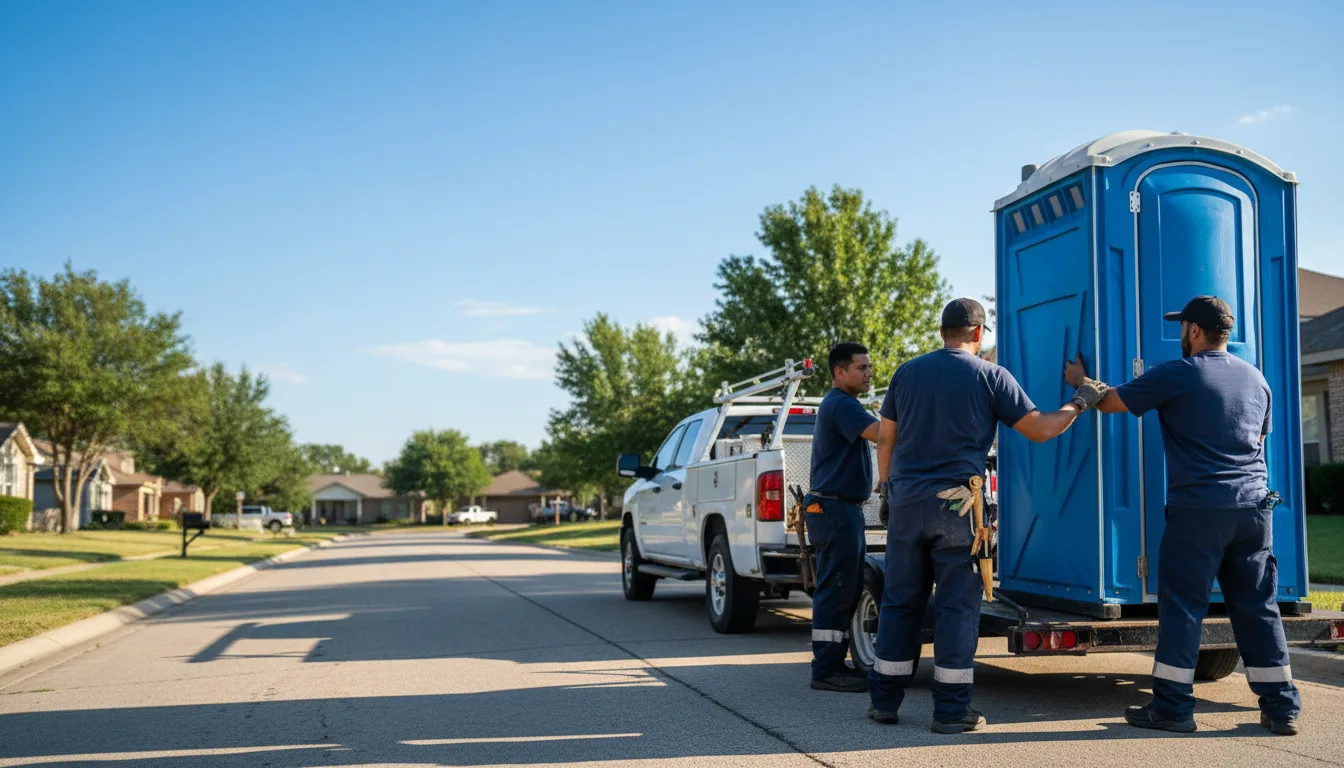 Portable Toilet Rental in Ferris, TX near me